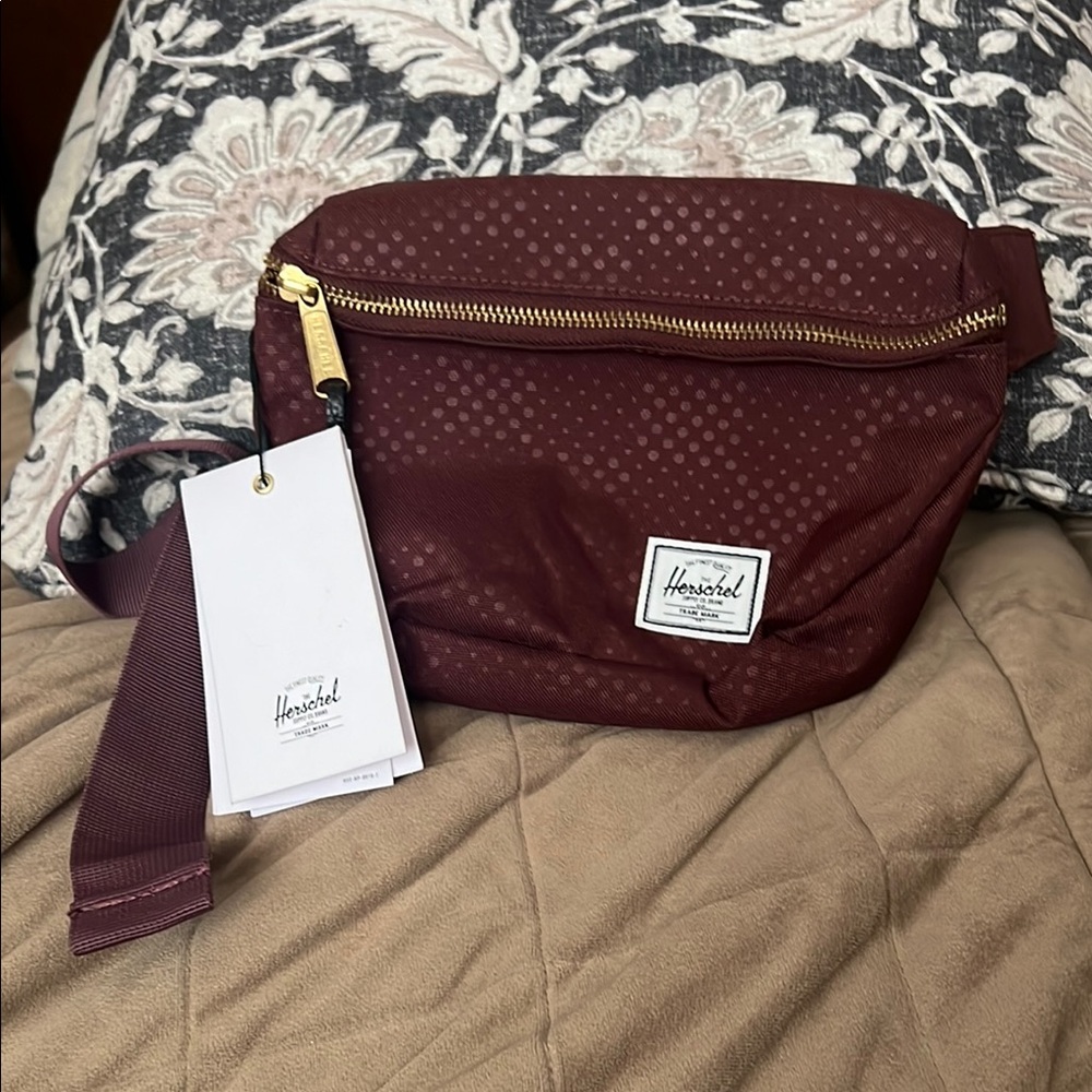 Herschel Burgundy Fanny Pack
